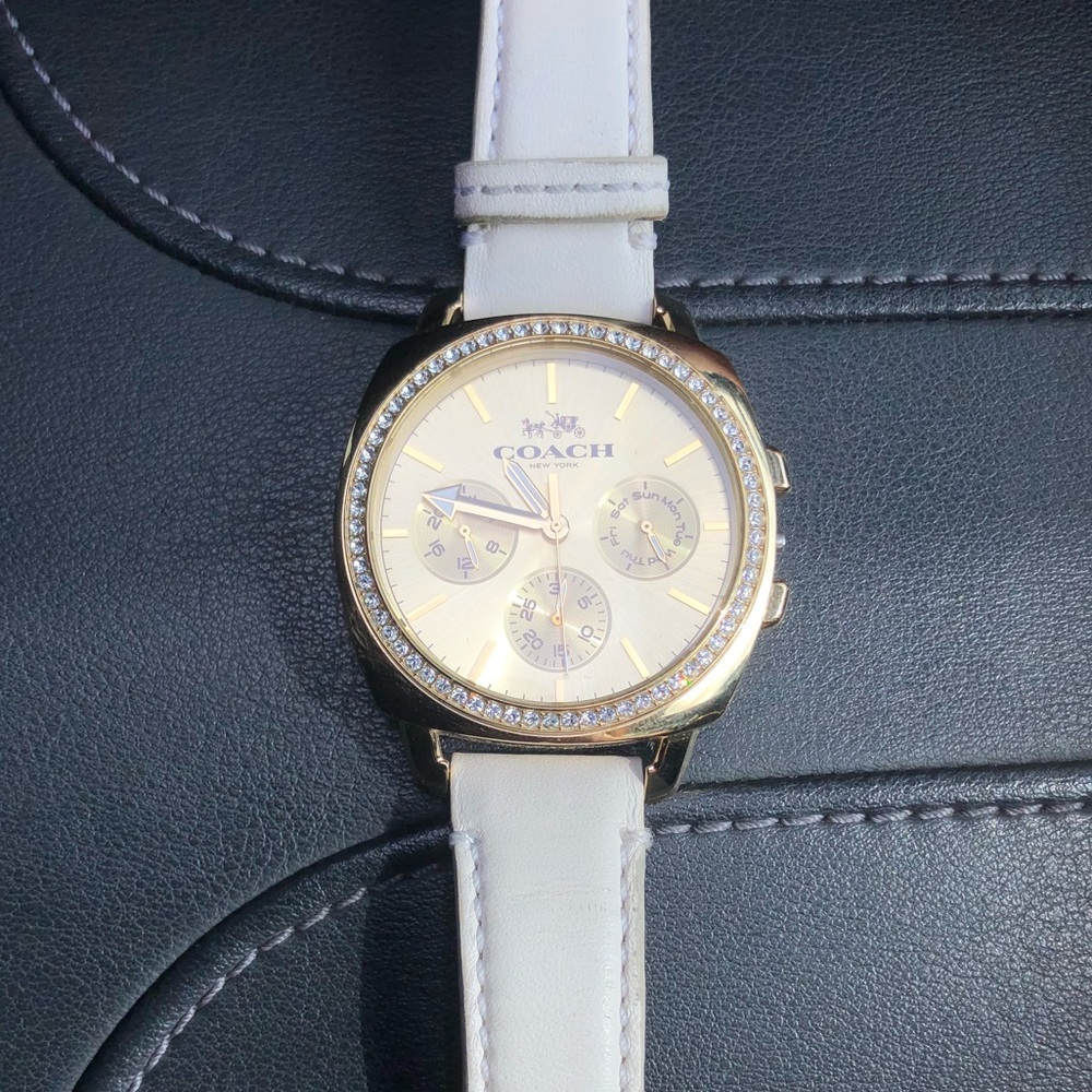 Coach Gold Watch
